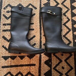 Tommy Hilfiger Black Winter & Rain Boots